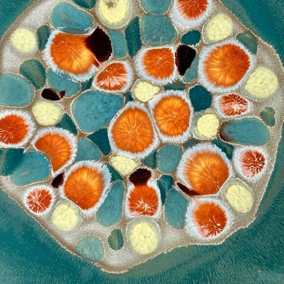 Madeline originals green scale pattern plate - Picture 2 of 9